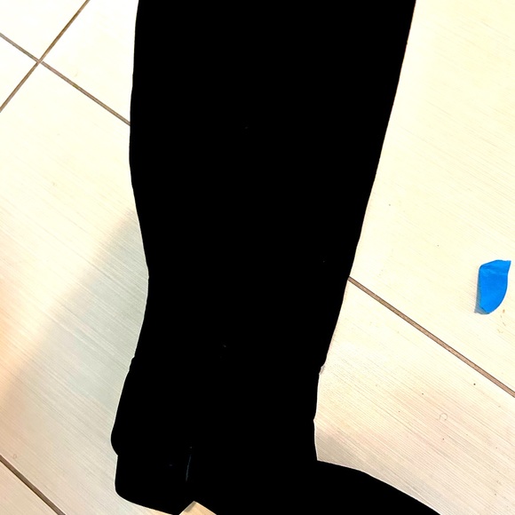 Sz 8 Christian Louboutine Mid Calf Suede Boots - Picture 3 of 6